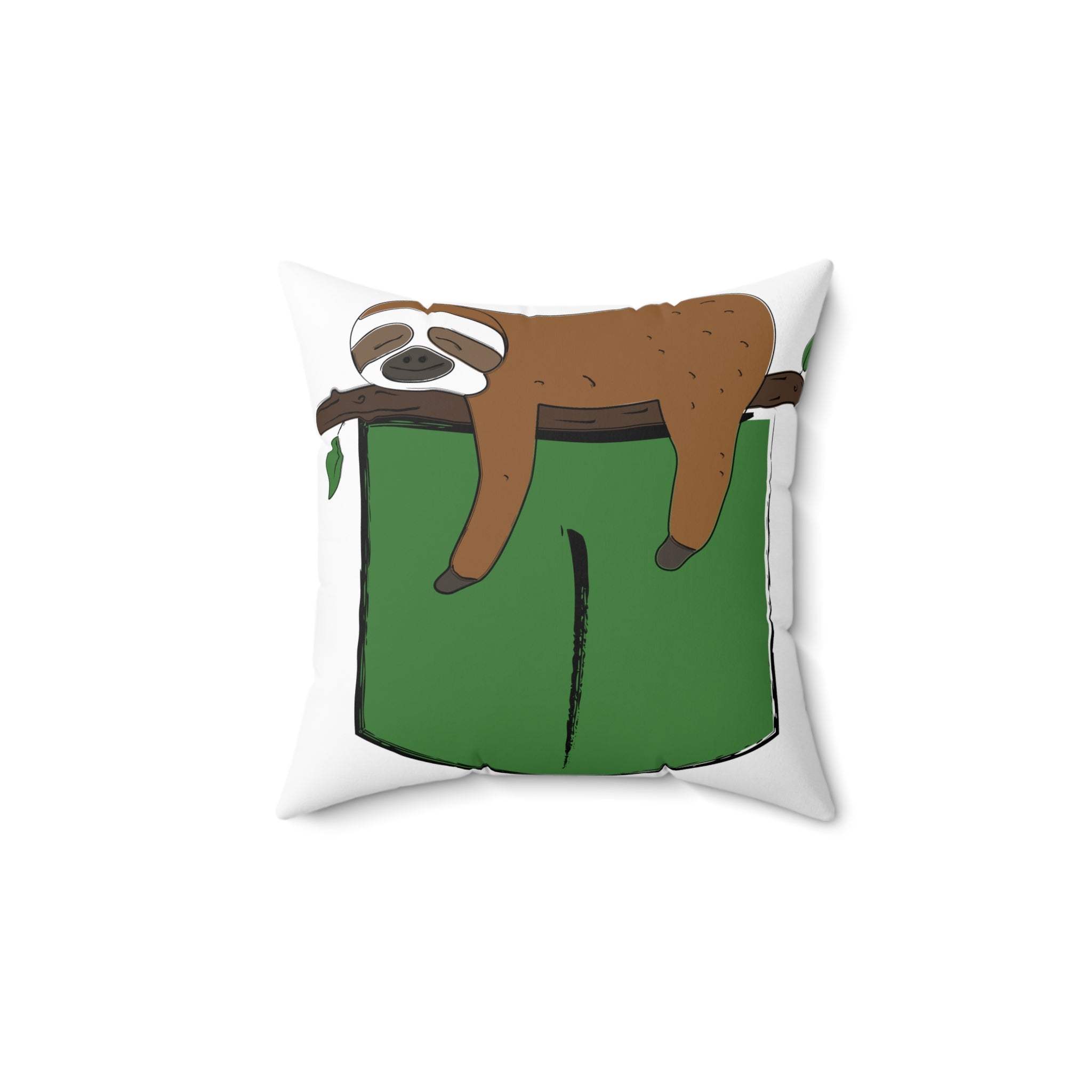 Sloth Printed Pillow