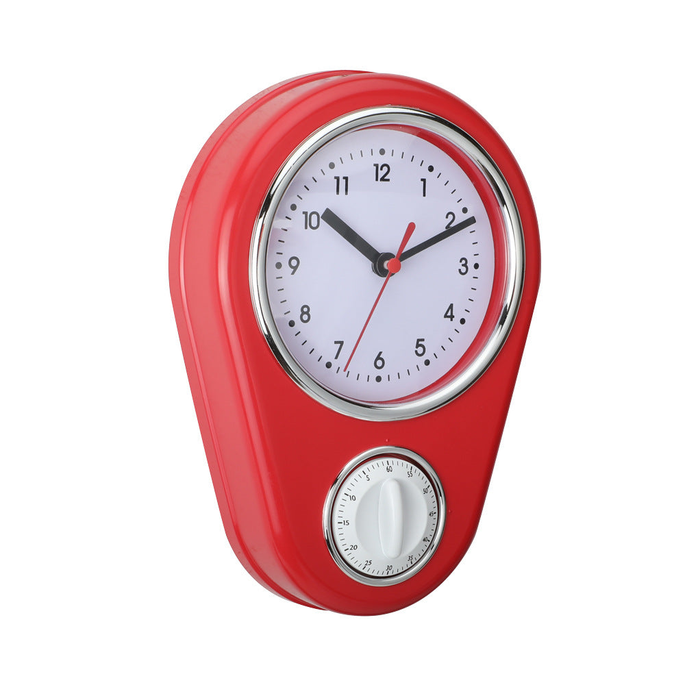 No-Punching Kitchen Magnetic Suction Clock