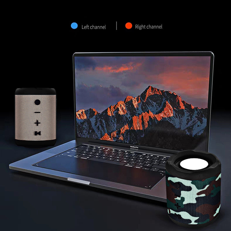 Mini portable computer speakers